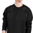 thumbnail image 3 of Men Women Punk Belt Punk Style Adjustable Harness With Buckled Straps Clothing Accessory, 3 of 8