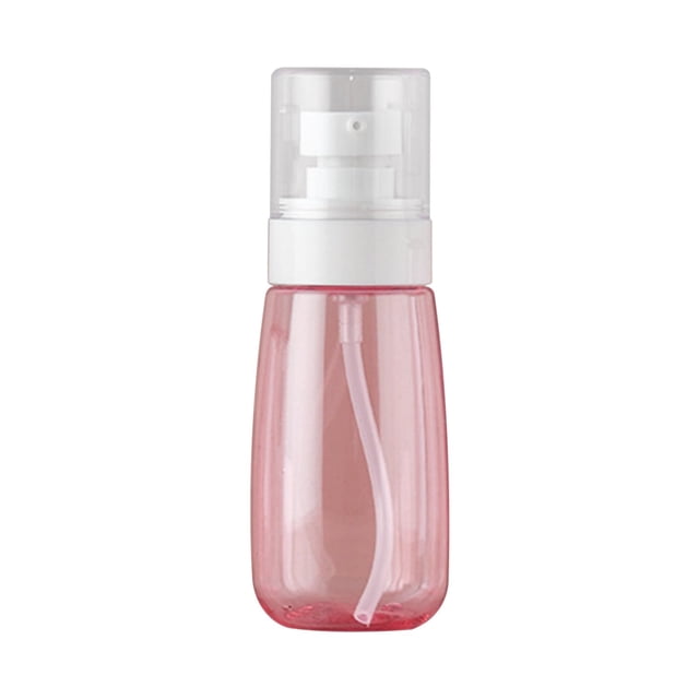 Empty Fine Mist Spray Bottle 80ml | Refillable Travel Size Plastic Perfume | Leakproof Nebulizer for Essential Oils, Hair, Makeup Pocket-Friendly Container