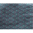 thumbnail image 5 of oneOone Georgette Viscose Fabric Triangle Geometric Printed Fabric 1 Yard 42 Inch Wide, 5 of 5