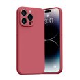 thumbnail image 1 of PANDACO Soft Shell Wine Red Case for iPhone 14 Pro, 1 of 5