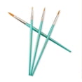 thumbnail image 2 of Royal & Langnickel - 4pc Gold Taklon All Media Round Variety Paint Brush Set, 2 of 6