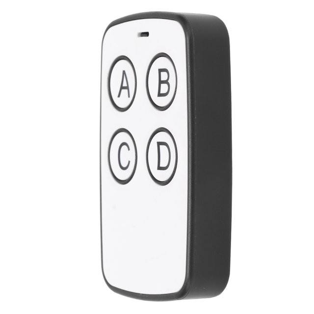 Clé de Clonage, Télécommande 315MHZ Clé Sans Fil Coque ABS 4 Clés pour Garage Rouge, Noir