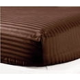 thumbnail image 2 of 1000 Thread Count 100% Egyptian Cotton 3-Piece Fitted Sheet ( 1 Fitted Sheet + 2 Pillow Covers) 30 Inches Deep Pocket Size Stripe Pattern, 2 of 5