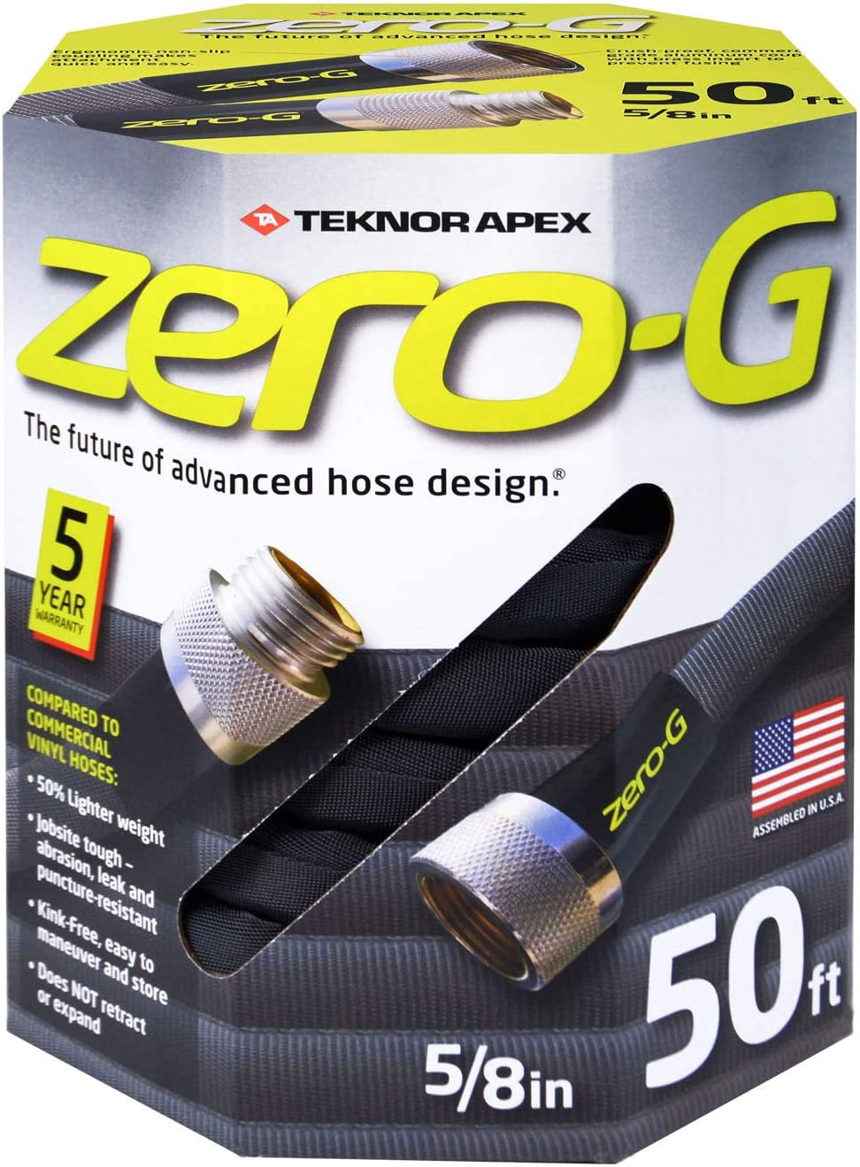 Zero-G Garden Hose, Kink Free, 50 Ft. - 4001-50