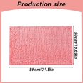 thumbnail image 4 of Bathroom Rugs Machine Washable Bath Mats Bathroom Rugs and Mats Bath Mats for Bathroom Floor Extra Soft Comfortable Soft Bathroom Decor for Floor, Tub & Shower, Machine Washable, Thick, 20x31 Inch, 4 of 6