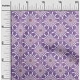 thumbnail image 2 of oneOone Rayon Violet Fabric Asian Ornamental Fabric For Sewing Printed Craft Fabric By The Yard 56 Inch Wide, 2 of 5