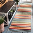 thumbnail image 1 of Safavieh Cabana Siomha Striped Outdoor Area Rug, 1 of 8