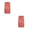 thumbnail image 3 of kurtrusly Plush Over Knee Socks Stay Warm In Style Cold Weather Gift Idea Winter Plush Over Knee Socks Fit coral pink 2Set, 3 of 6