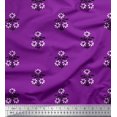 thumbnail image 1 of Soimoi Rayon Fabric Leaves & Floral Block Print Fabric by The Yard 56 Inch Wide, 1 of 3