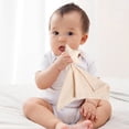 thumbnail image 5 of Btomtd Infant Cloth Soothing Handkerchief Infant Sleeping Doll Soothing Handkerchief, Khaki, 5 of 5