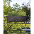 thumbnail image 3 of Veradek Pure Series Railing 36" Planter 2 Pack Black, 3 of 9