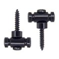 thumbnail image 1 of Milaget 2 Piece String Guides with Screws String Retainer Guides Hardware Wear Resistant Black, 1 of 9