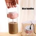 thumbnail image 4 of EGNMCR Home Appliance Portable Automatic Multifunctional Rechargeable Whisk Mini Food Grade Glass Portable Milk Tremor Coffee Cup Clear Scale Automatic Mixing Cup, 4 of 6
