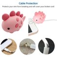 thumbnail image 5 of Phone Charger Cord Protector Animals - 3pcs Cable Protector - Plastic Jurassic Animal Bite Cable Protector Data Cable Protector, 5 of 5