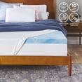thumbnail image 2 of nue by Novaform Gel Memory Foam Mattress Topper, Full, 3-inch, Dual Cooling, 2 of 5