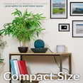 thumbnail image 3 of Sunnydaze Indoor Home Decorative Smooth Glazed Ceramic Orb Tabletop Water Fountain Feature - 7" - Teal, 3 of 10