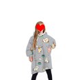 thumbnail image 2 of Fortune Matching Family Wearable Blanket Oversized Hoodies Pullover Christmas Pajama, 2 of 5