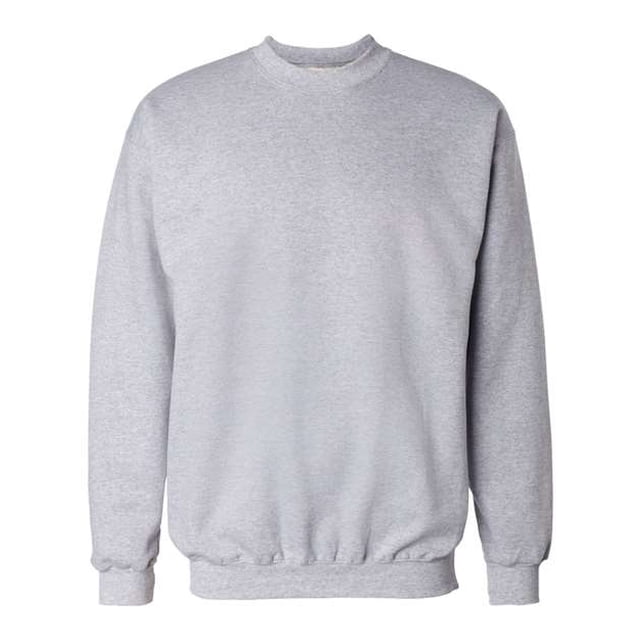 Hanes Ultimate Cotton Adult Crewneck Sweatshirt, XXL, Light Steel