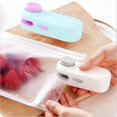 thumbnail image 1 of Vacemry 2 Pcs Mini Scelleuse de Sacs, Machine Portative à Main pour Sceller les Aliments pour Sacs en Plastique, Dispositif de Rangement pour Collations Sans Pile pour Garde-Manger de Cuisine Voyage Camping Conservation des Aliments, 1 of 9