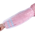 thumbnail image 1 of EcoNesxp 7 Inch Plastic Sleeve Protective Covers 100 Pieces Disposable Arm/Sleeve Waterproof Protective Covers Clear, 1 of 5
