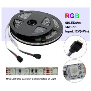 kurtrusly RGB LED Light Strip Controller Mobile Phone Remote Bedroom Wall Bar Movie Lamp Dimmer Switch Lighting Accessories RGB 4 Holes
