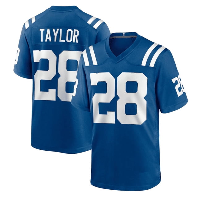 Men's Indianapolis Colts Football Jersey RICHARDSON 5# TAYLOR 28# WENTZ 2# Adult Sport Jersey