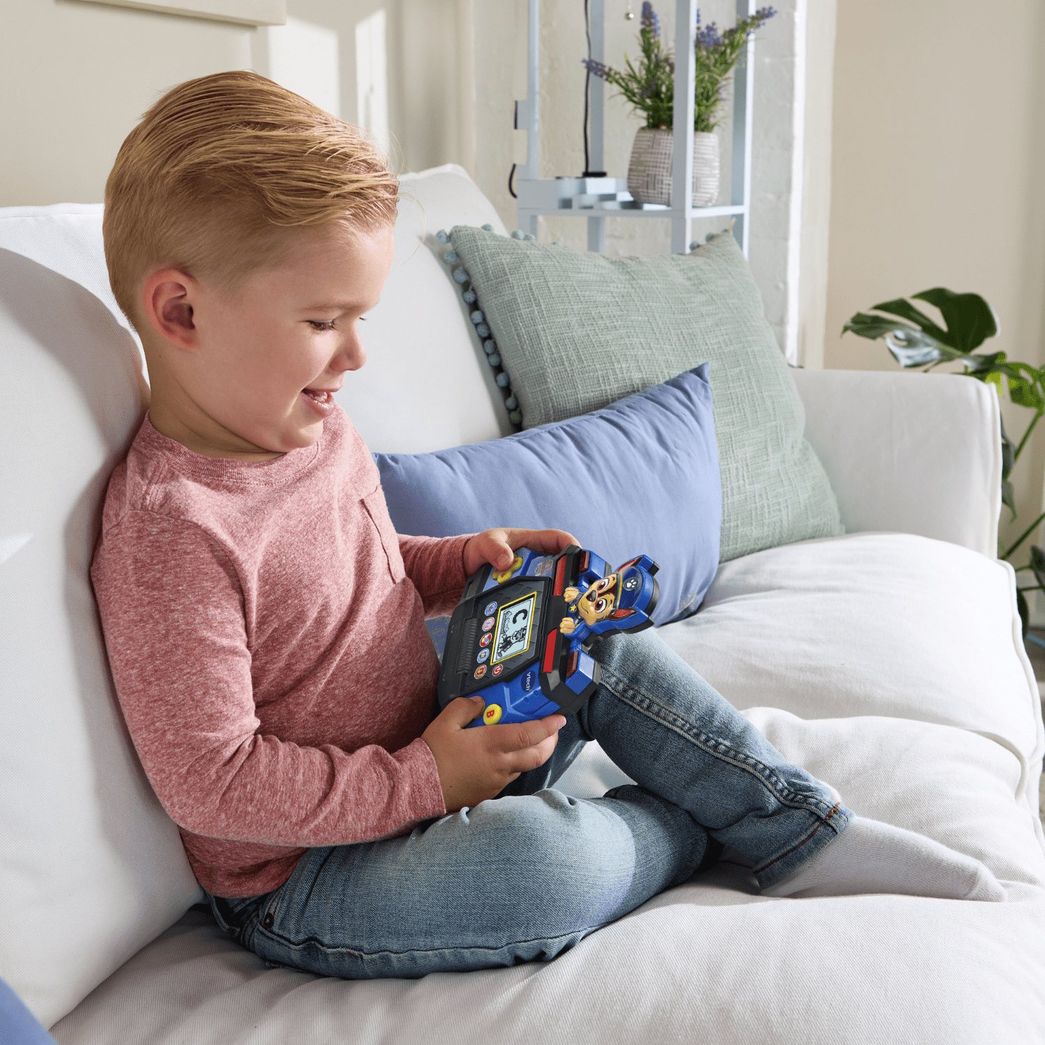 VTech La Pat' Patrouille Super console éducative de Chase Jeu vidéo portablepour les enfants - Exclusivité Walmart - Version Française, 3+ Ans