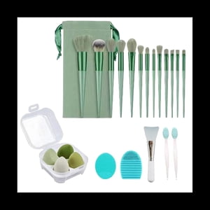 Makeup Brushes, Makeup Kit,Foundation Brush Eyeshadow Brush Make Up Brushes Set,1 x makeup set (as shown in the picture, the color of the makeup egg is random, don't accept the specified color.)