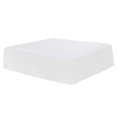 thumbnail image 1 of Solid Color Hotel Pleated Bed Skirt Twin Wrinkle & Fade Resistant White_Queen, 1 of 9