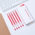 thumbnail image 1 of Todays Clearance Deals Prime! 12 Pens Quick Drying Gel Pen 0.5 Mm Transparent Plastic Barrel for Writing Notes, 1 of 6