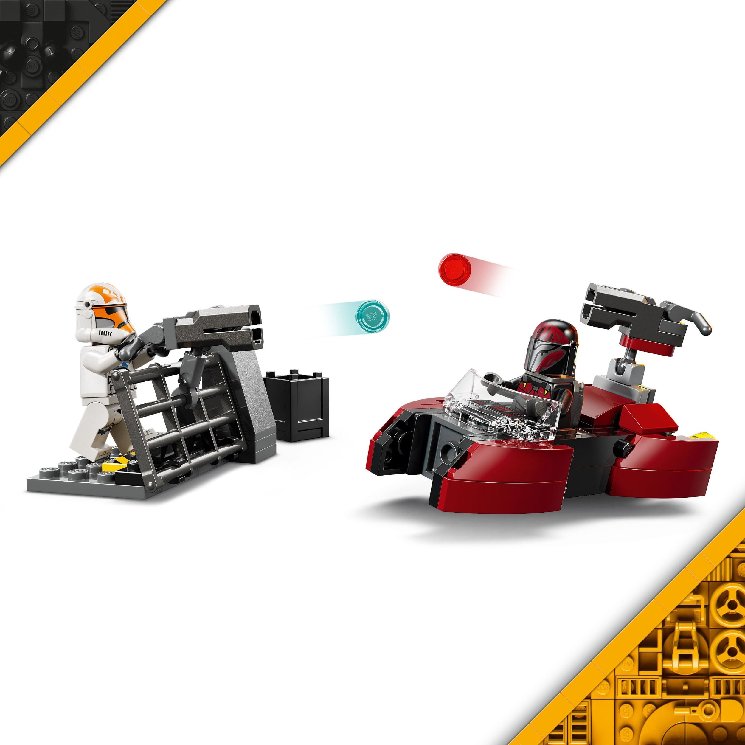 LEGO Star Wars Ensemble de Combat Le Siège de Mandalore, Ensemble 75449