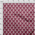 thumbnail image 3 of oneOone Rayon Red Fabric Block Dress Material Fabric Print Fabric By The Yard 56 Inch Wide, 3 of 5