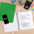 thumbnail image 2 of Five Star® 1 Subject 200pg Traditional Notebook 11" Green, 2 of 7