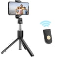 thumbnail image 2 of axGear Selfie Stick Tripod Stand with Bluetooth Wireless Remote Extendable Phone Holder, 2 of 8