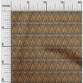 thumbnail image 1 of oneOone Cotton Silk Fabric Geometric & Floral Block Decor Fabric Printed BTY 42 Inch Wide, 1 of 4
