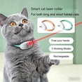 thumbnail image 4 of Laser Cat Collar, Automatic Cat Laser Collar with Red Light, Upgraded Smart Interactive Hands for Bored Indoor Kitten, Adjust Angle USB Rechargeable Electric Pointer, Gifts for Ailurophile(Pink), 4 of 9