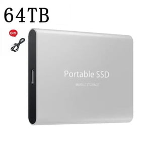Refurbished Fashion Trade SSD-64TB Portable Solid State Drive 64TB High Speed External Hard Drive for Gaming PS4 Xbox One