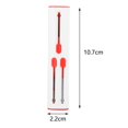 thumbnail image 4 of TISHITA Portable Bluetooth Earphone Cleaning Brush Tools Anti-Clogging Cleaning Red, 4 of 4