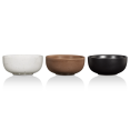 thumbnail image 2 of Bouclair White Set of 3 Ceramic Sauce Bowl, 2 of 10