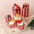 thumbnail image 4 of Dvkptbk Baking Paper Cup Large Flanged Cake Cups Multicolor Baking Desserts High Temperature Cake Cups Home & Garden, 4 of 5