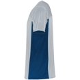 thumbnail image 2 of ASI 264.169.L Chandail de Football Drapeau Réversible pour Adulte, Argent et Marine - Grand, 2 of 7
