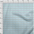 thumbnail image 3 of oneOone Cotton Poplin Twill Light Blue Fabric Asian Ikat Craft Projects Decor Fabric Printed By The Yard 56 Inch Wide, 3 of 4