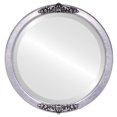 thumbnail image 1 of Athena Framed Mirror - Silver Leaf with Black Antique, 1 of 6