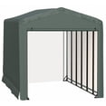 thumbnail image 1 of ShelterTube Wind and Snow-Load Rated Garage, 14x27x16 Green, 1 of 7