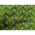 thumbnail image 4 of oneOone Cotton Poplin Forest Green Fabric Chevron Geometric Sewing Material Print Fabric By The Yard 42 Inch Wide, 4 of 4