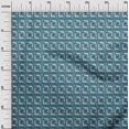 thumbnail image 2 of oneOone Georgette Viscose Fabric Square & Floral Block Decor Fabric Printed BTY 42 Inch Wide, 2 of 4