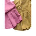 thumbnail image 5 of Little Girls Summer 2-Pieces Outfit Set Cozy Sleeveless Ruffle Button Design Loose Top Shirt + Short Elastic Band Pants Set, 5 of 5
