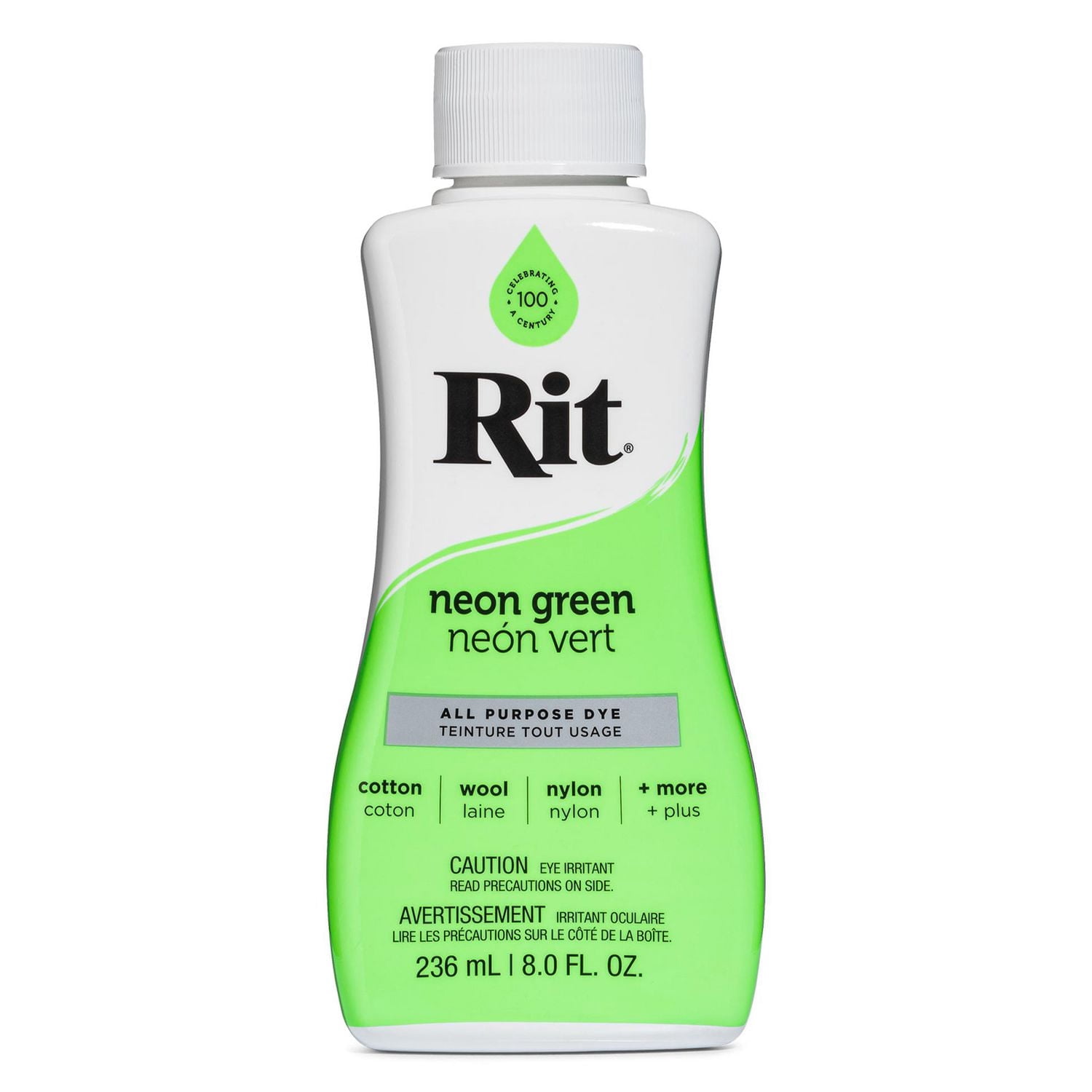 RIT All Purpose Liquid Dye, Green, 236 mL (8 oz)