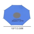 thumbnail image 2 of Dvruxg Trampoline Sun Shade Cover - Oxford Cloth Material, UV Protection, Available in Multiple Sizes for Outdoor Backyard Playground, Easy Installation, and Foldable Design, 2 of 2