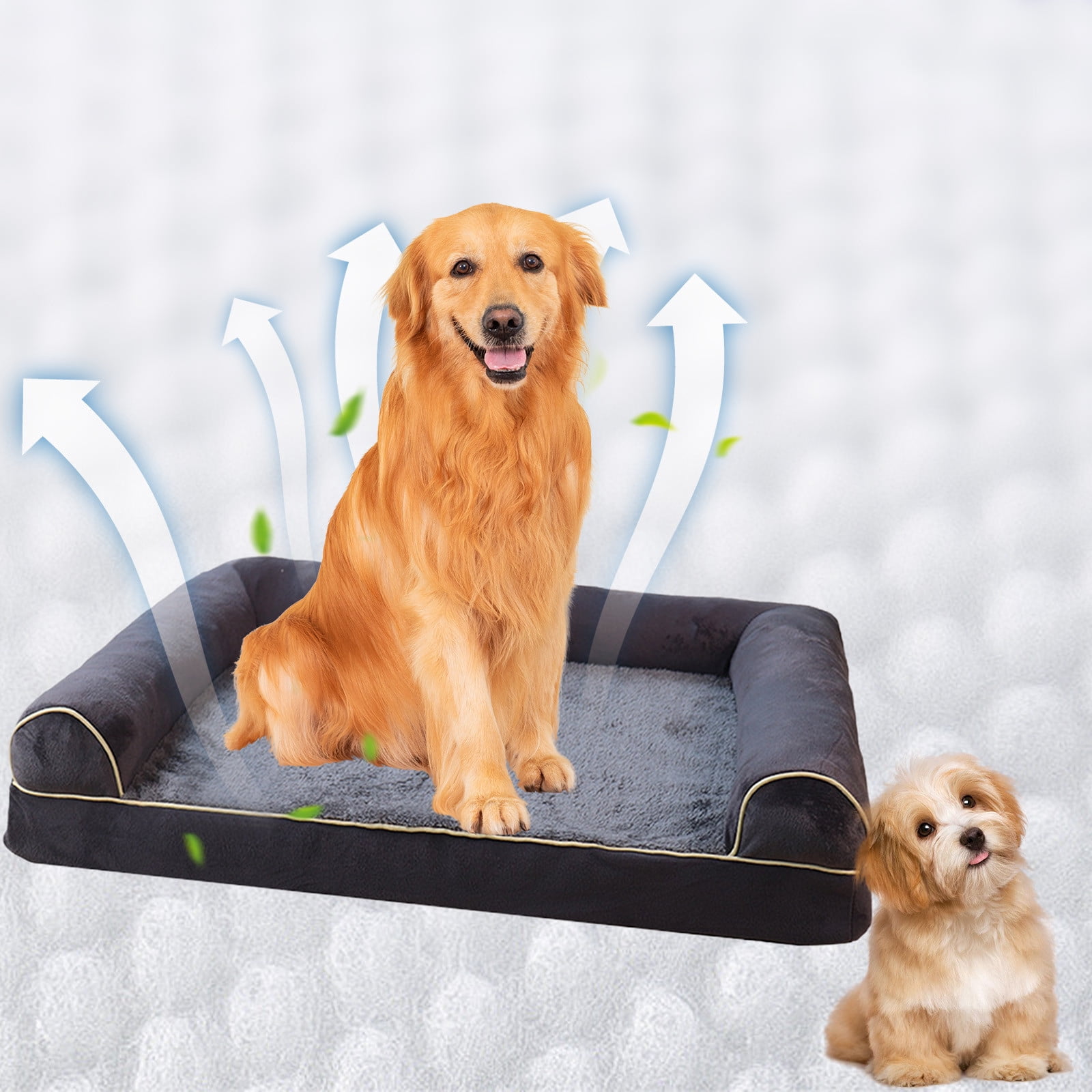 Meitianfacai Puppy Beds Clearance, Dog Beds for Small Dogs, Dog Kennel Square Pet KennelBreathable Pet BedSummer CoolWinter Protection Warm Sofa